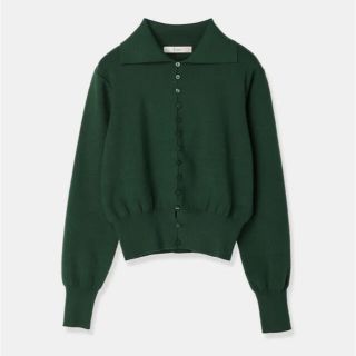 トゥデイフル(TODAYFUL)のlouren / front button polo knit(ニット/セーター)