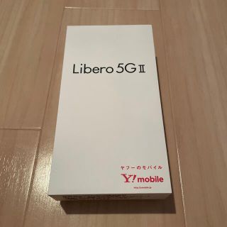 ゼットティーイー(ZTE)のLibero 5G Ⅱ ブラック 新品 SIMロック解除(スマートフォン本体)