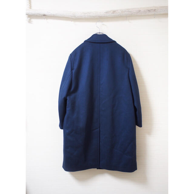 新作を海外 【MARNI】Wool-Melton Chesterfield coat チェスターコート