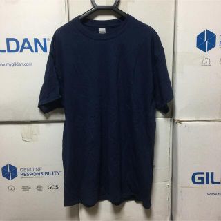 ギルタン(GILDAN)のGILDANギルダン★半袖無地Tシャツ☆ポケット無し☆ネイビー紺色★Lサイズ(Tシャツ/カットソー(半袖/袖なし))