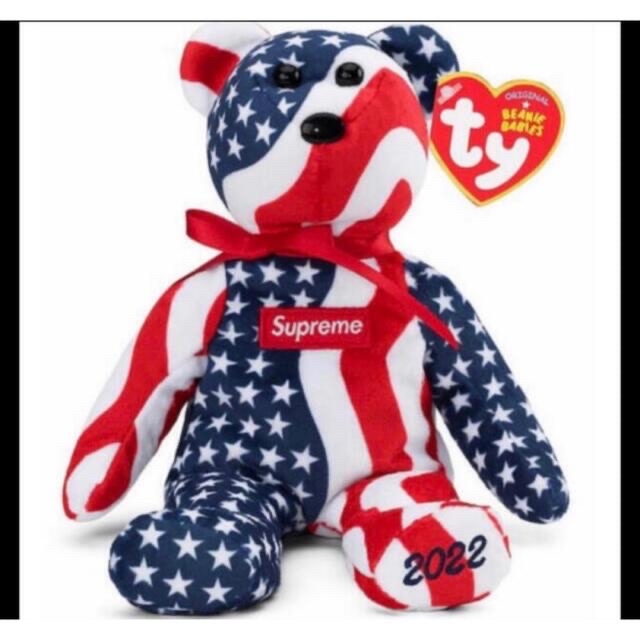 専用supreme / ty Beanie Baby "Flag"