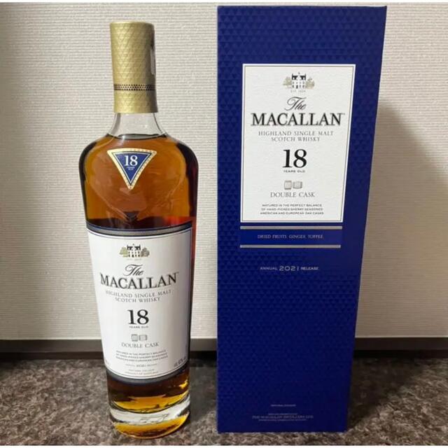 マッカラン ダブルカスク 18年 MACALLAN 箱付き