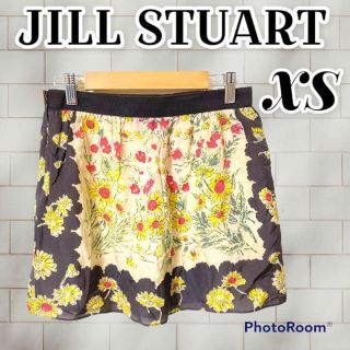 ジルスチュアート(JILLSTUART)の❇️JILLSTUART❇️✴️花柄スカート✴️⚜️XS⚜️(ミニスカート)