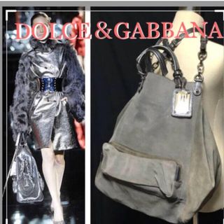 ドルチェアンドガッバーナ(DOLCE&GABBANA)の【美品】☆ドルチェ＆ガッバーナ Vintage "DGプレート 2wayバック(ショルダーバッグ)