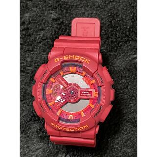 ジーショック(G-SHOCK)のCASIO 腕時計 G-SHOCK GA-110AC RED(腕時計(デジタル))