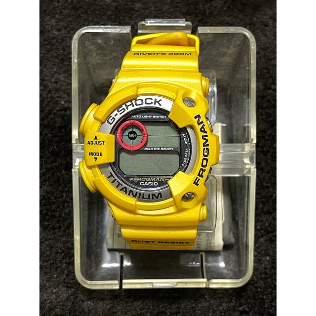 G-SHOCK(ジーショック)の《稀少》CASIO G-SHOCK DW-9900 YELLOW FROGMAN メンズの時計(腕時計(デジタル))の商品写真
