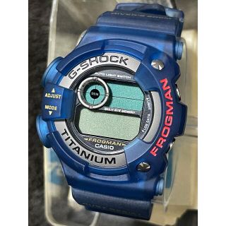 稀少》CASIO G-SHOCK DW-9900 BLUE FROGMAN | nort.swiss