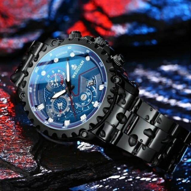 新品 送料無料 海外 HONHX 多機能 LED 腕時計デジタル ブラックの通販