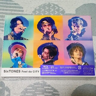 SixTONES - Blu-ray SixTONES Feel da CITY 初回盤 ライブ