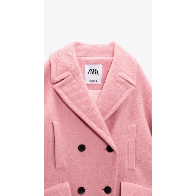 超かわいい!zara 新品☆オーバーサイズダブルコート
