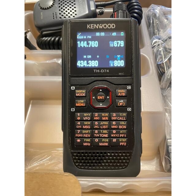 KENWOOD TH-D74 高性能ハンディ無線機　オプションあり | フリマアプリ ラクマ