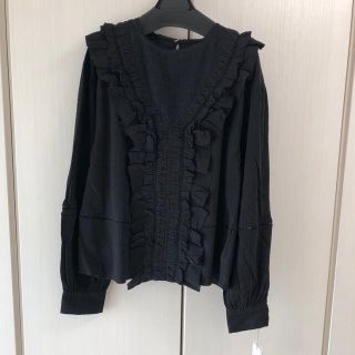 アングリッド(Ungrid)の新品 コットンフリルレースブラウス(シャツ/ブラウス(長袖/七分))