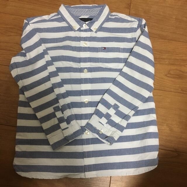 TOMMY HILFIGER(トミーヒルフィガー)のトミーヒルフィガー　キッズ　シャツ　 キッズ/ベビー/マタニティのキッズ服男の子用(90cm~)(ブラウス)の商品写真