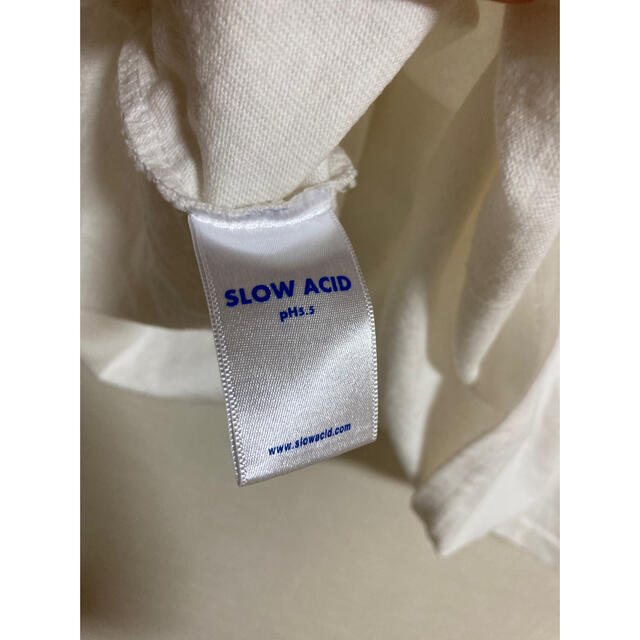 slow acid】ロゴ トレーナー ホワイト | munchercruncher.com