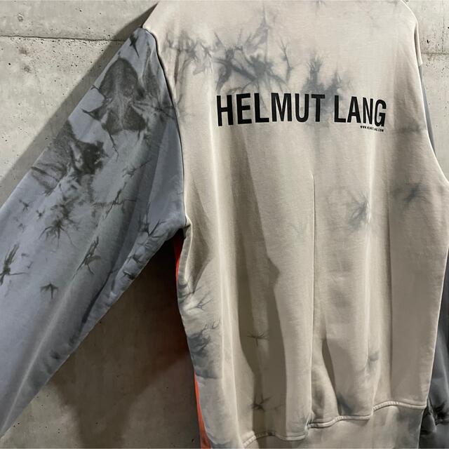 HELMUT LANG ヘルムートラング 美品 スウェット タイダイ バックロゴ