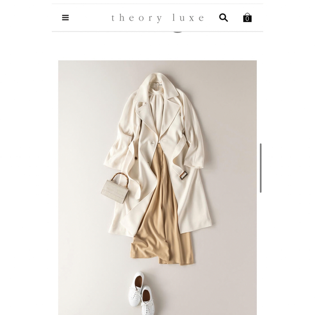 Theory luxe(セオリーリュクス)のあんみつ様専用　　セオリーリュクス　　コート レディースのジャケット/アウター(トレンチコート)の商品写真