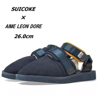 スイコック(suicoke)のSUICOKE X AIME LEON DORE【26.0cm】ムートンサンダル(サンダル)