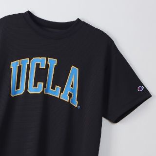 チャンピオン(Champion)の新品 希少L Champion USA UCLA SHIRT バスケットボール黒(バスケットボール)