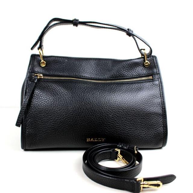 バリー トートバッグ ワンショルダーバッグ ブラック 黒 極美品 BALLY
