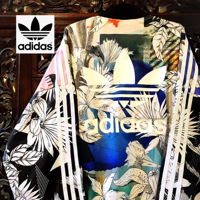 adidas originals 花柄 ブルゾン ジャージ