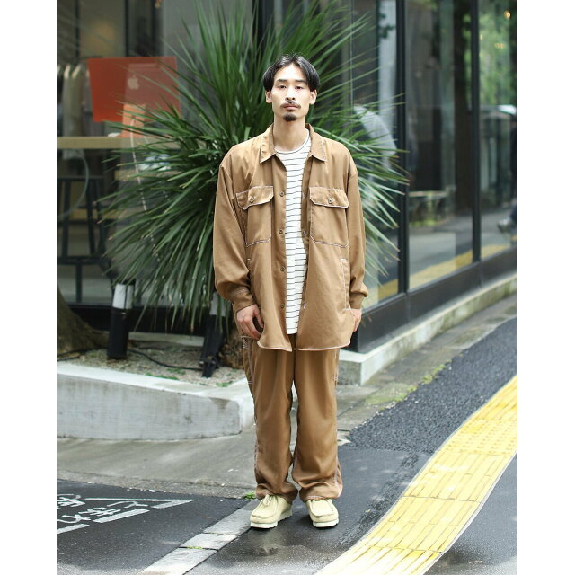 BEAMS(ビームス)の【CAMEL】【L】BEAMS / ステッチ イージー CPO ジャケット その他のその他(その他)の商品写真