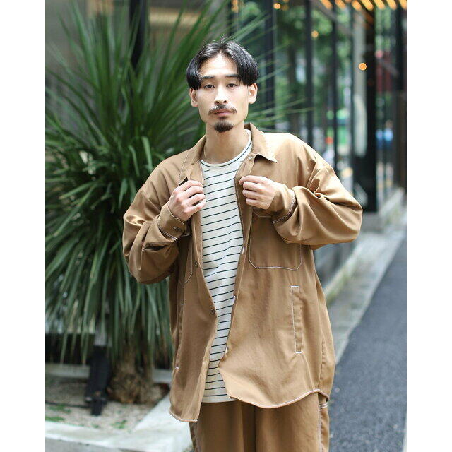 BEAMS(ビームス)の【CAMEL】BEAMS / ステッチ イージー CPO ジャケット その他のその他(その他)の商品写真