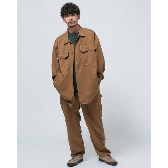 BEAMS(ビームス)の【CAMEL】【M】BEAMS / ステッチ イージー CPO ジャケット その他のその他(その他)の商品写真