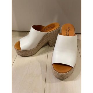 ジェフリーキャンベル(JEFFREY CAMPBELL)のジェフリーキャンベル　厚底　サンダル　37(サンダル)