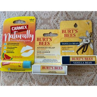 バーツビーズ(BURT'S BEES)のバーツビーズ　リップ2本、カーメックス1本(リップケア/リップクリーム)