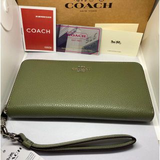 コーチ(COACH) 財布(レディース)(グリーン・カーキ/緑色系)の通販 ...