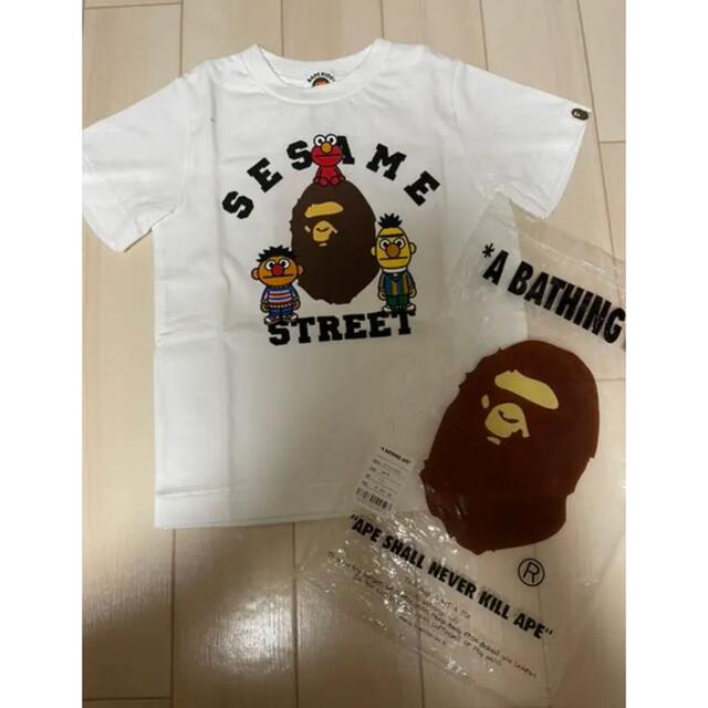 【新品】★ APE BAPE KIDS ベイプ キッズ ★ Tシャツ 120