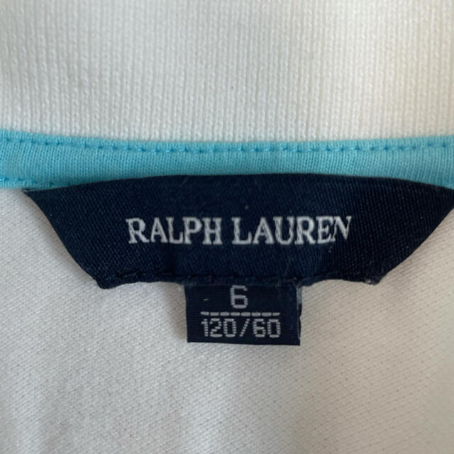 Ralph Lauren(ラルフローレン)のラルフローレン　ポロシャツ  キッズ　120 キッズ/ベビー/マタニティのキッズ服女の子用(90cm~)(Tシャツ/カットソー)の商品写真