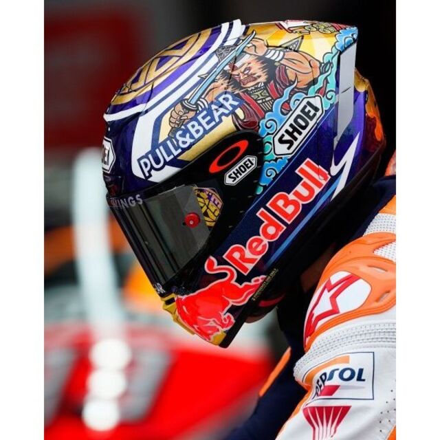 ☆motoGP マルク・マルケス  ロレンソ　 OAKLEY オークリー　☆ 自動車/バイクのバイク(ヘルメット/シールド)の商品写真