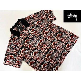 ステューシー(STUSSY)のSTUSSY ステューシー CORAL PATTERN SHIRTシャツ(M) (シャツ)