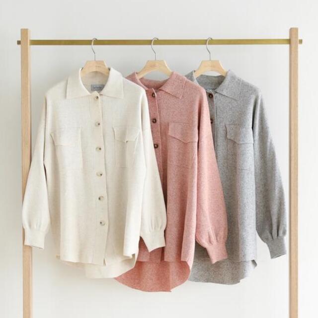 searoomlynn シールームリン リネンコンビニットシャツジャケット