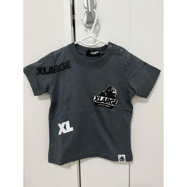 XLARGE(エクストララージ)のXLARGE Tシャツ　新品未使用　二枚セット キッズ/ベビー/マタニティのキッズ服男の子用(90cm~)(Tシャツ/カットソー)の商品写真
