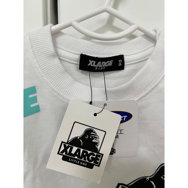 XLARGE(エクストララージ)のXLARGE Tシャツ　新品未使用　二枚セット キッズ/ベビー/マタニティのキッズ服男の子用(90cm~)(Tシャツ/カットソー)の商品写真