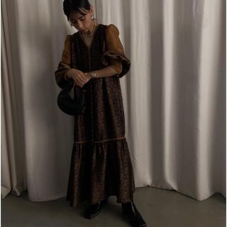 アメリヴィンテージ(Ameri VINTAGE)のAmeri VINTAGE POSIE 2WAY NOSTALGIC DRESS(ロングドレス)