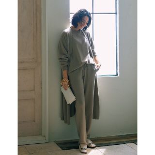 エブール カシミヤニット パンツ セットアップ