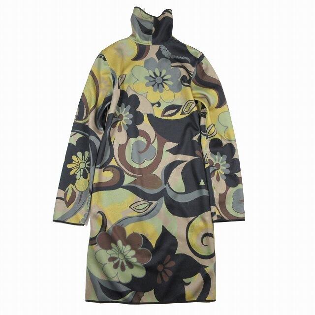 DRIES VAN NOTEN(ドリスヴァンノッテン)の20AW ドリスヴァンノッテン フラワープリント ドレス ストレッチ ワンピース レディースのワンピース(ロングワンピース/マキシワンピース)の商品写真