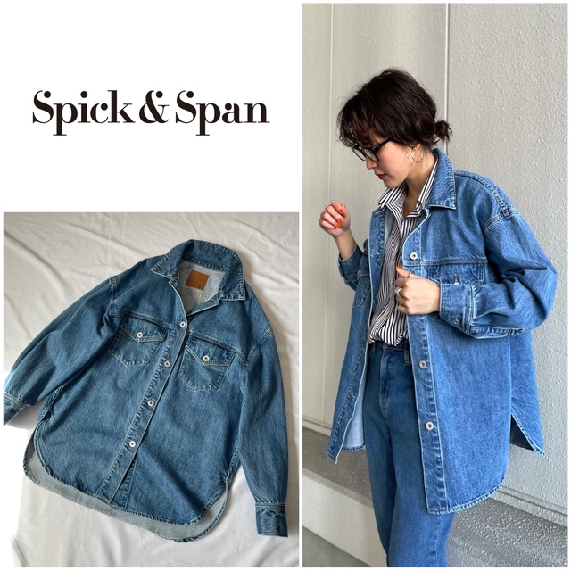 Spick & Span 【5 1/2】シャツジャケット - eventoscampionepro.com.br