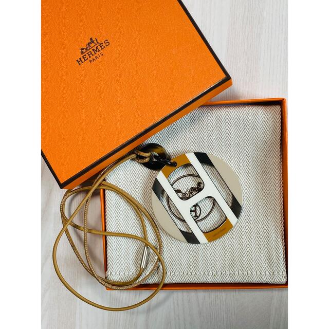 完成品 Hermes - ネックレス バッファローホーン サブレ Hエキップ