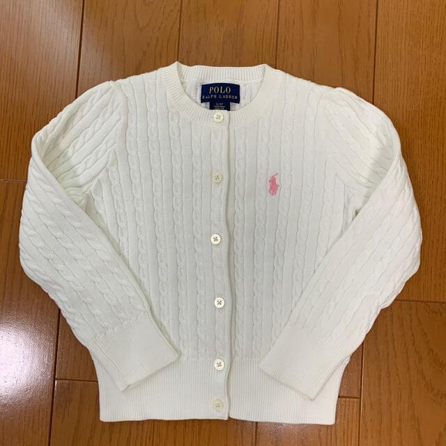 Ralph Lauren(ラルフローレン)のラルフローレン   カーディガン　3T キッズ/ベビー/マタニティのキッズ服女の子用(90cm~)(カーディガン)の商品写真