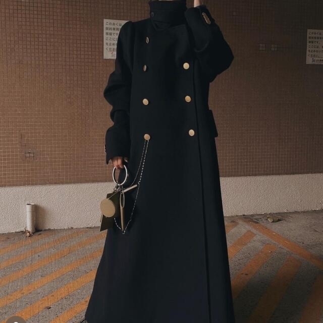 CHARME FLARE LONG COAT】レディース - ロングコート