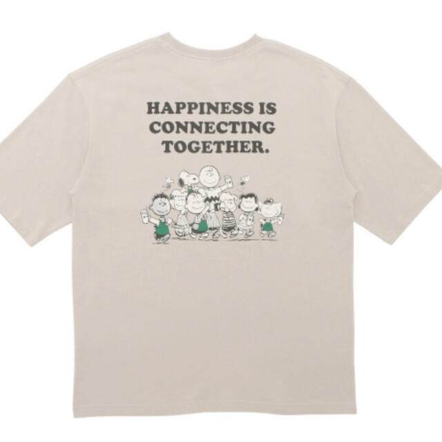 SNOOPY(スヌーピー)のスヌーピー✖️スタバ　コラボTシャツグレー メンズのトップス(Tシャツ/カットソー(半袖/袖なし))の商品写真