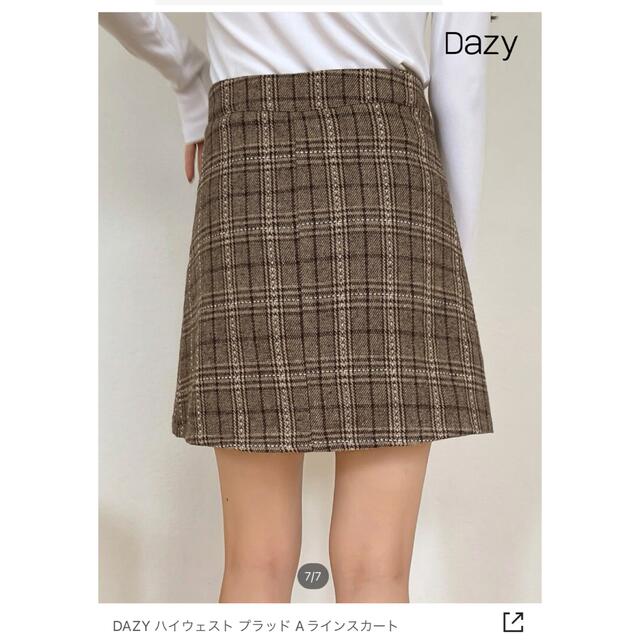 SHEIN DAZY チェックスカート レディースのスカート(ミニスカート)の商品写真