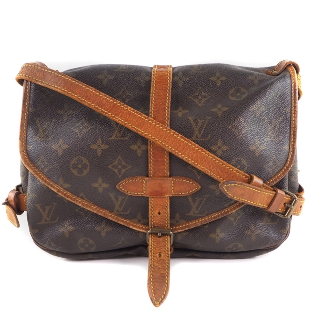 【LOUIS VUITTON】ルイ・ヴィトン ソミュール30 M42256 モノグラムキャンバス AR8811 レディース ショルダーバッグ