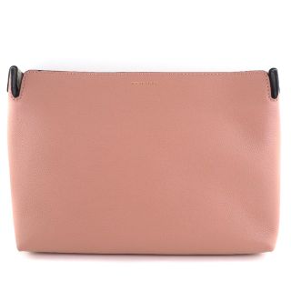 バーバリー(BURBERRY)の【BURBERRY】バーバリー MEDIUM CLUTCH 4076688 1 牛革 DUSTYROSE/LIMESTONE ピンク レディース クラッチバッグ(クラッチバッグ)