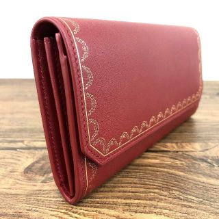 Cartier - 未使用品 Cartier 長財布 ガーランド レッド 30の通販 by