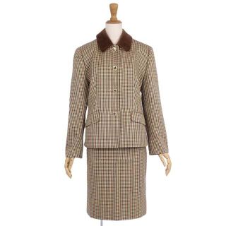 バーバリー(BURBERRY)のVintage バーバリー スーツ セットアップ ジャケット スカート 11(スーツ)